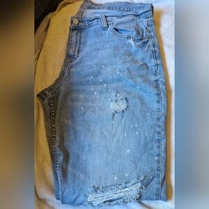 Old Navy Distressed Boyfriend Jeans